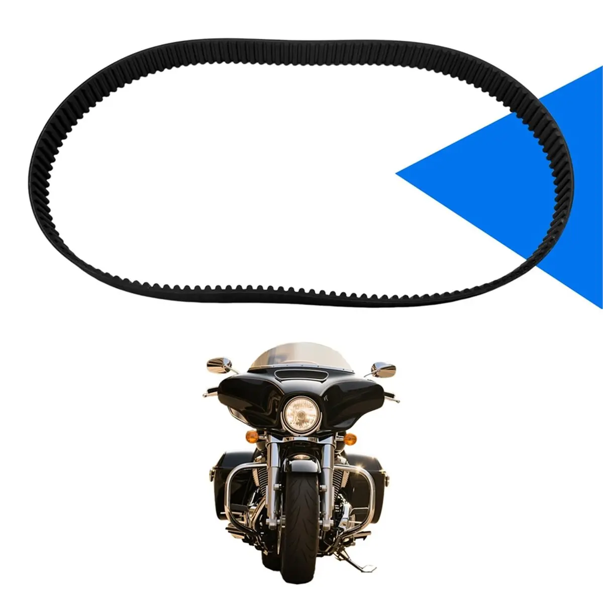 Compatible Motorcycle Drive Belt 3211088 for Victory Kingpin 2004-2005 Victory Vegas 2003-2005 Touring Cruiser 2002-2006