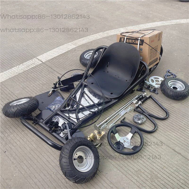 

Complete set of 168cc modified four-wheel drifting kart chassis parts