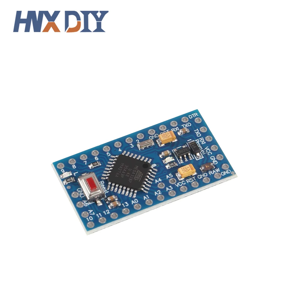 1-10pcs Pro Mini 328 Atmega328P 3.3V 5V 16MHZ ATMEGA328 328P Mini ATMEGA328 5V/16MHz For Arduino Compatible For Nano Module