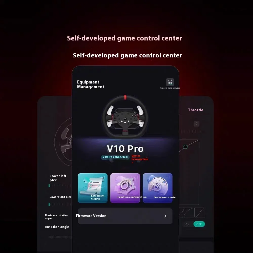 PXN V10 PRO Direct Drive Racing Simulator Game عجلة القيادة Euro Truck 2 للكمبيوتر/Xbox/PS