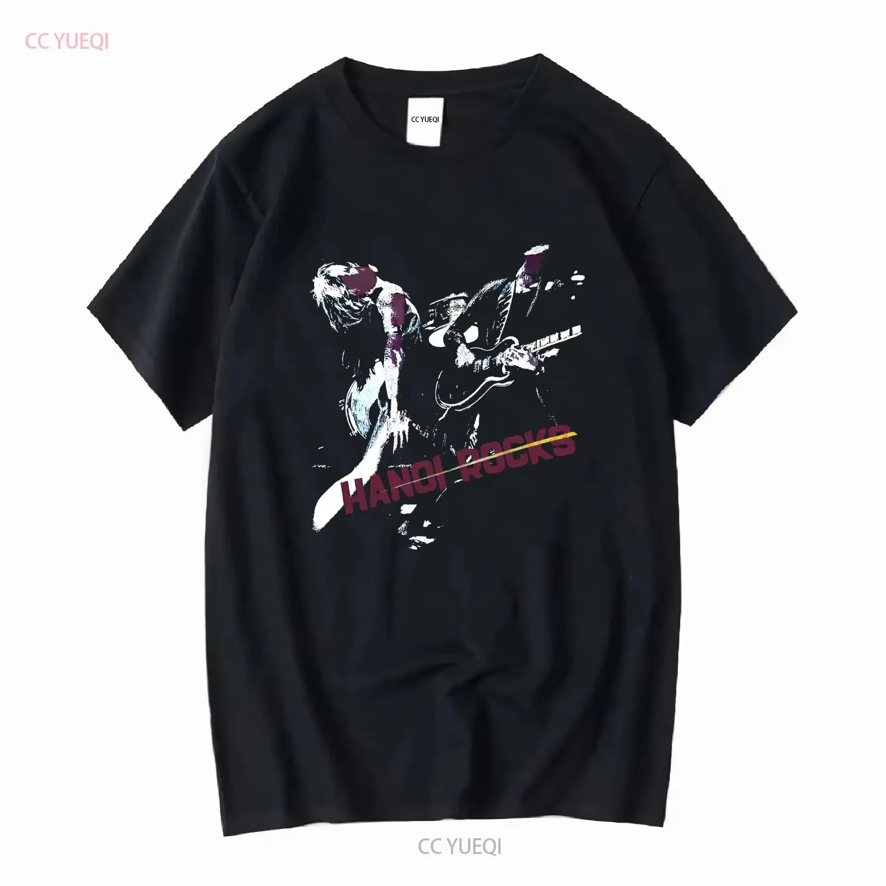Hanoi Rocks Tour Band T Shirt Cotton For S To 5XL vintage Washed Soft Unisex designer clothes fashion graphic