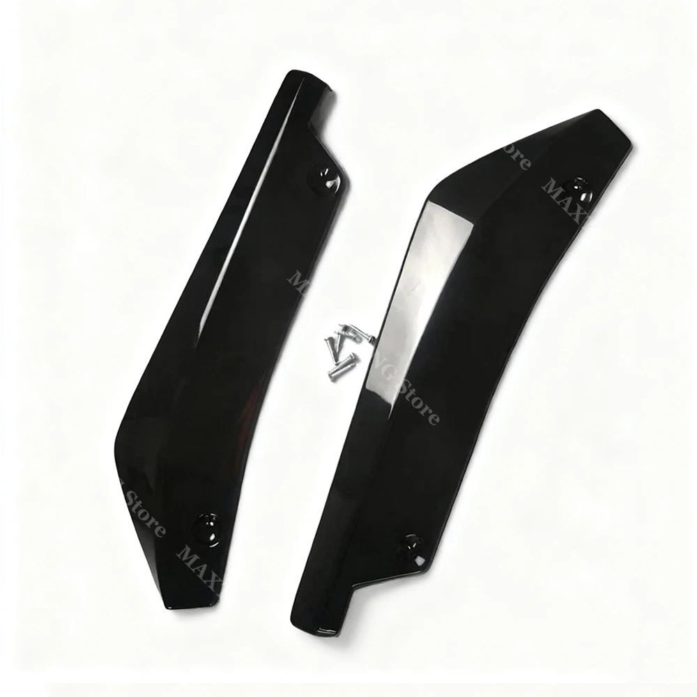 For BMW 5 Series E60 E61 M Sport 2004-2010 Rear Bumper Side Splitters Diffuser Exhaust Pipe Winglets Trim Extension Bodykits view 5