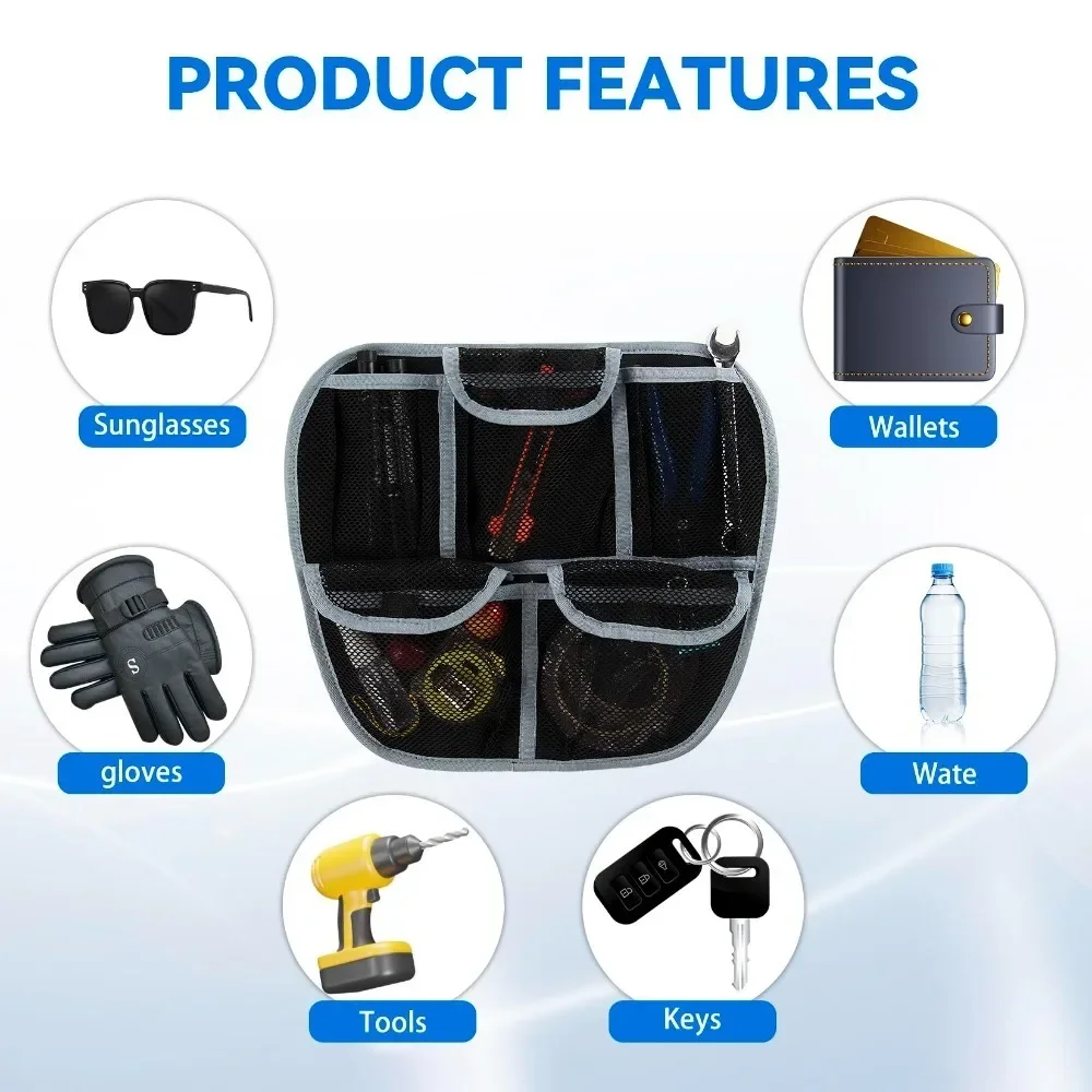 Front Trunk Lid Organizer Front Trunk Lid Storage Bag Front Trunk Lid Organizer for Spyder F3 F3S F3T F3L 2015-2024