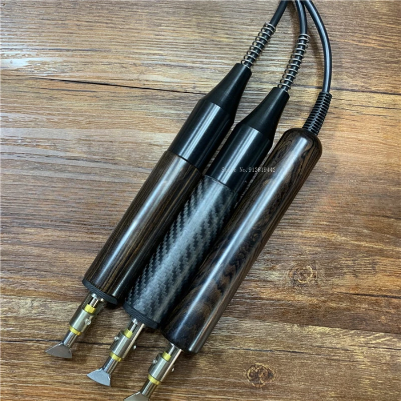 Leather Goods Pressure Edge Line Electric Low Temperature Control Soldering Iron DIY Leather Backpack/belt Edge Pressing Tool view 4