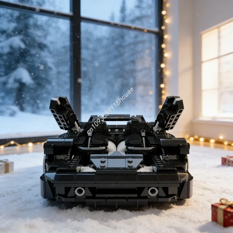 

Конструктор MOC 1162 детали: Модель автомобиля Mercedes CLK GTR Roadster, развивающая игрушка, подарок на Рождество