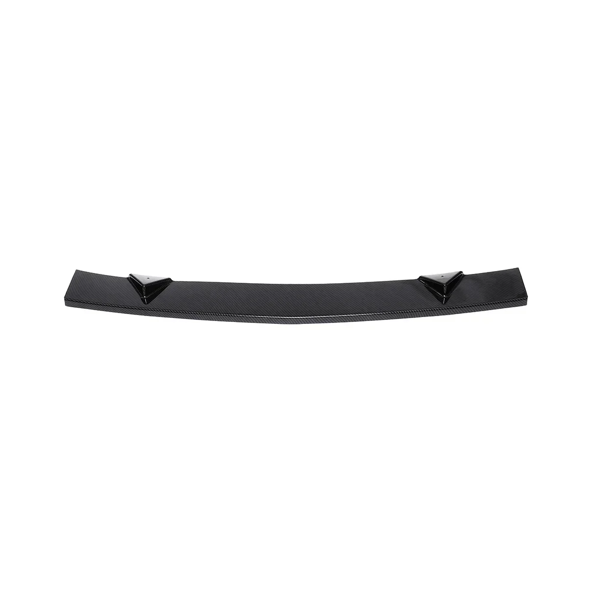 3PCS Carbon Fiber Look Detachable Car Front Bumper Lip Spoiler Splitter Diffuser For Infiniti Q50 2018 2019 Sport Model Body Kit
