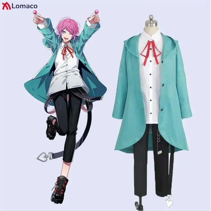 Division Rap Battle Cosplay Ramuda Amemura Costumes DRB Hypnosis Mic Fling Posse Cosplay Costume Custom Made MS55183