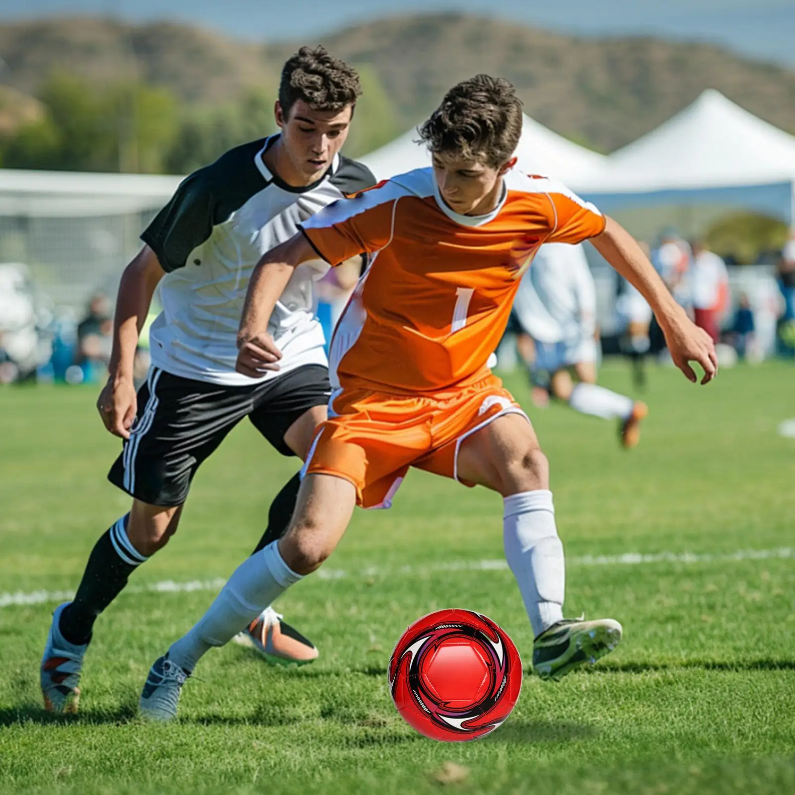 ลูกฟุตบอลสําหรับเด็กขนาด 5 ลูกฟุตบอลฝึกซ้อมเท้าสบายมาตรฐานฝึกฟุตบอลสําหรับเด็กผู้ชายนักกีฬาเยาวชนนักเรียน