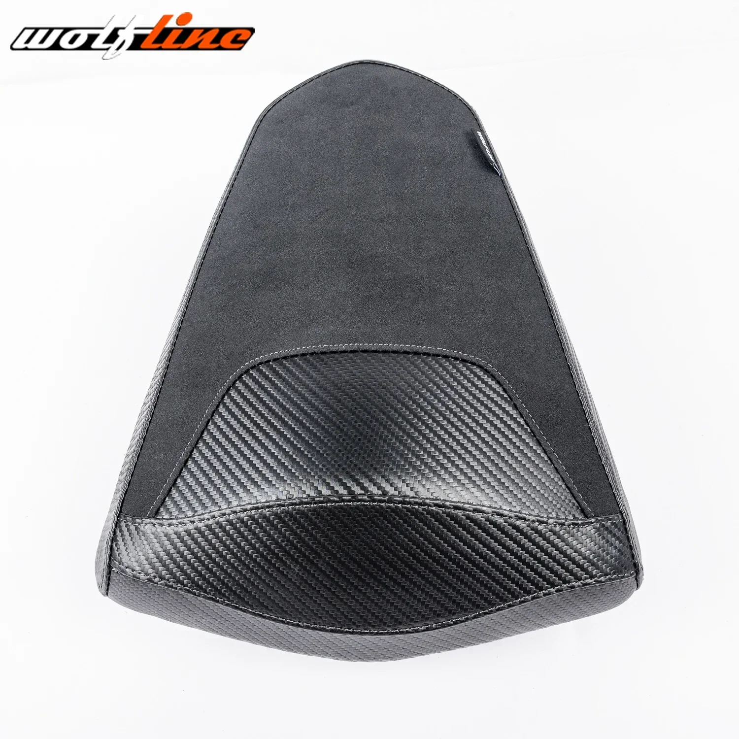 Wolf Line Motorcycle Front Seat Passenger Pillion Pad for Yamaha MT-03 YZF-R3 2015-2024 2016 2017 2018 2019 2020 2021 2022 2023