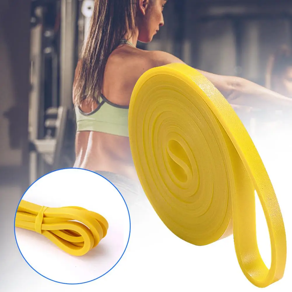 Elastic Band Fitness Resistance Strength Training Rubber Band Rope Auxiliary Muscle Accessory Tension Training Pull-up Ches R3U5