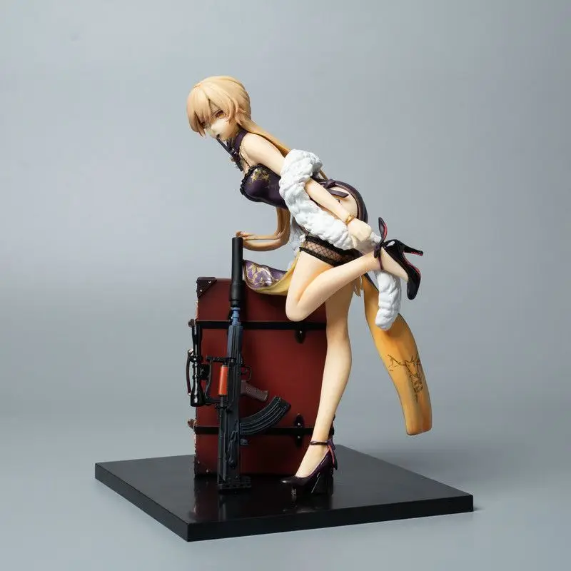 20cm Girls Frontline Anime Figure OTS-14 Sxey Girl  Pvc Statue Collectible Model Doll Desk Decoration Christmas Gifts Toys