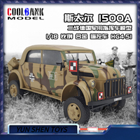 Coolbank German Commander 1:18 Steyr 1500A Full Scale Four Wheel Drive Climbing Car Electric RC Remote Control Car Model Toy Gif