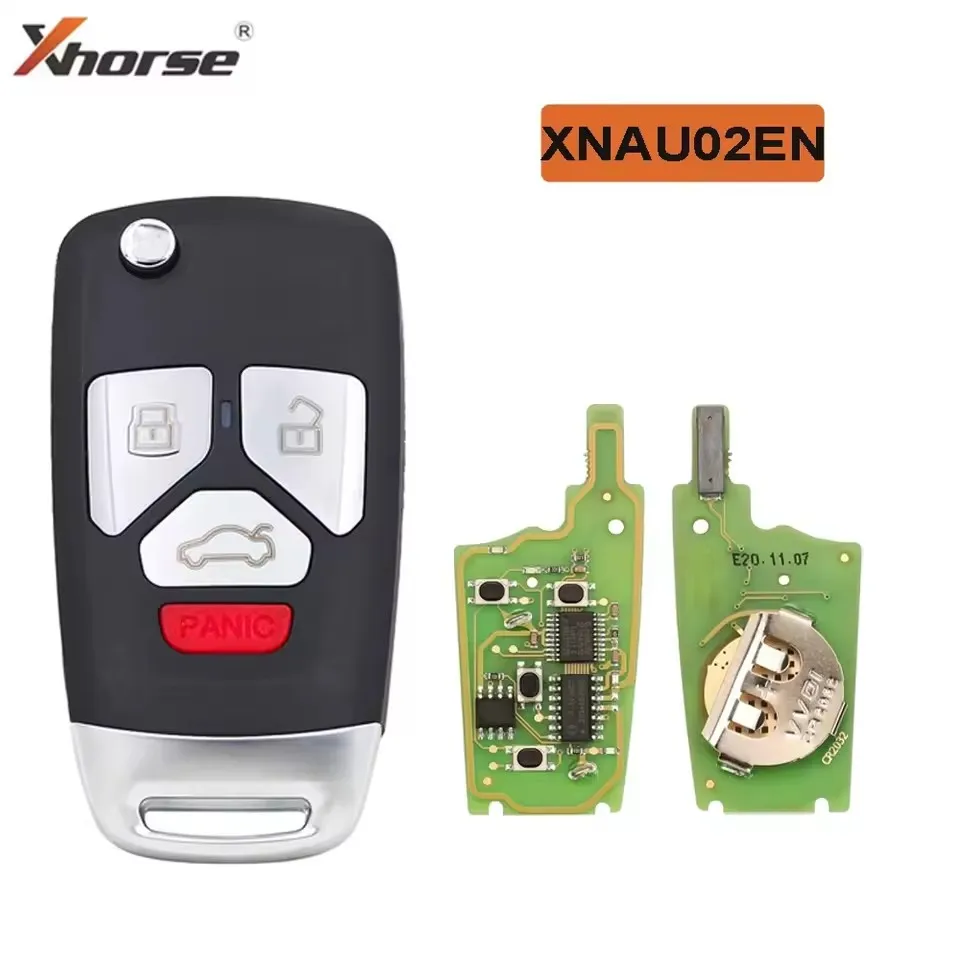 

1pcs /lot Xhorse VVDI XN Series Wireless Remote Key XNAU01EN XNAU02EN XNTO00EN XNFO01EN XNDS00EN smart key