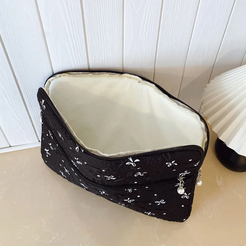 حقيبة كمبيوتر محمول احترافية مع سحاب لؤلؤي مقاس 13/15 بوصة، غطاء مقاوم للصدمات للأنشطة الترفيهية للعمل