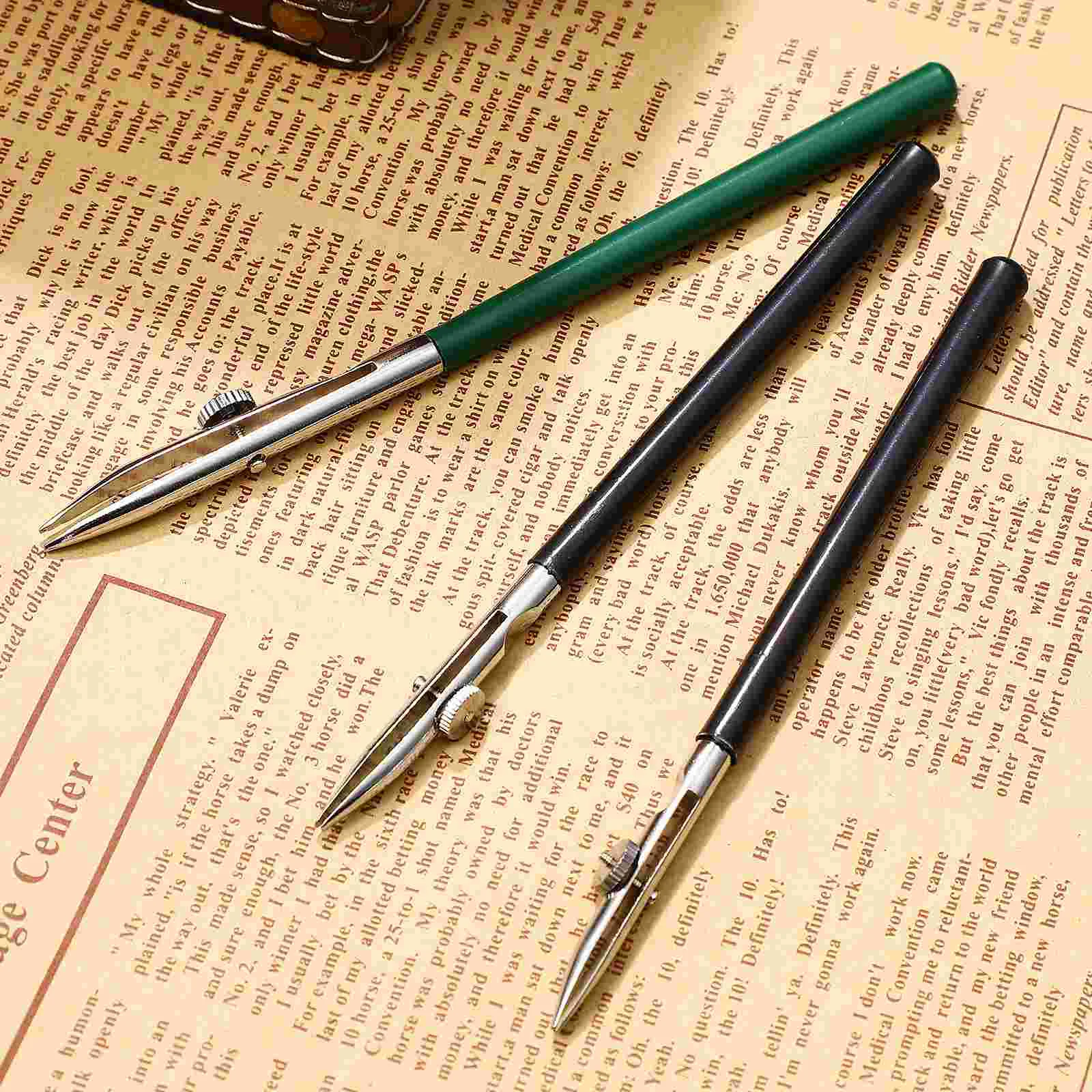 3本セット 調整可能 アート ルーリングペン 精密細線 描画ツール コミックツール ペン クロスヒンジ マスキング フルイドペン テクニカル