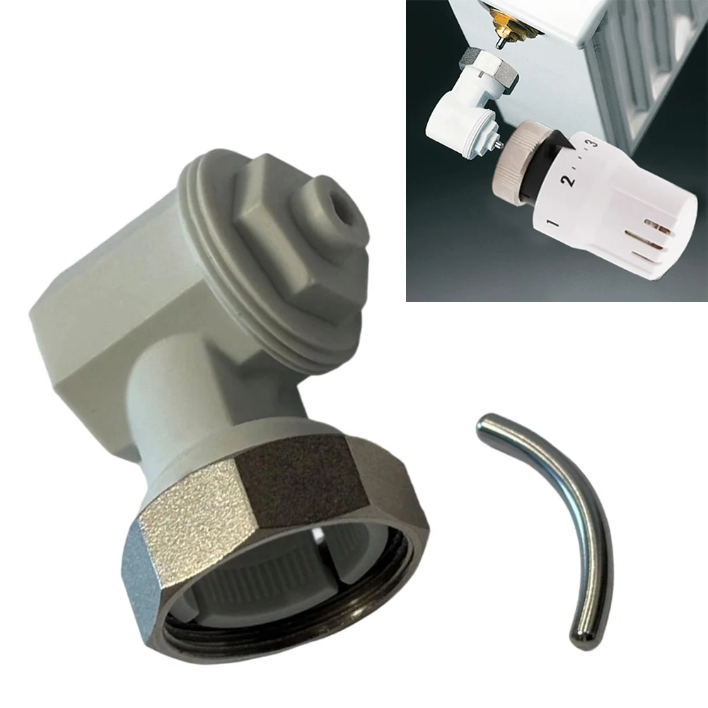 Radiator Thermostat M30 X1.5 Adapter For Retrofitting Thermostats Radiator Thermostat Head Angle Connection