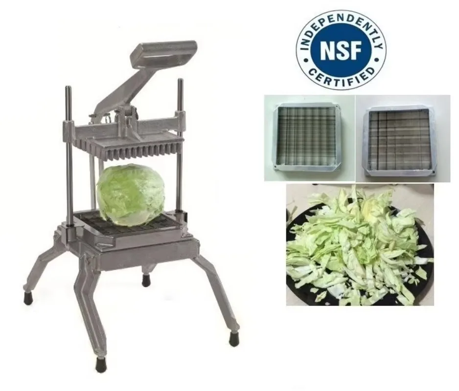 آلة قطع جذع الفلفل الحار الساخن الطازج المُدرجة من NSF عالية الجودة، قطاعة الخضار، آلات تقطيع الخس والفواكه والخضروات