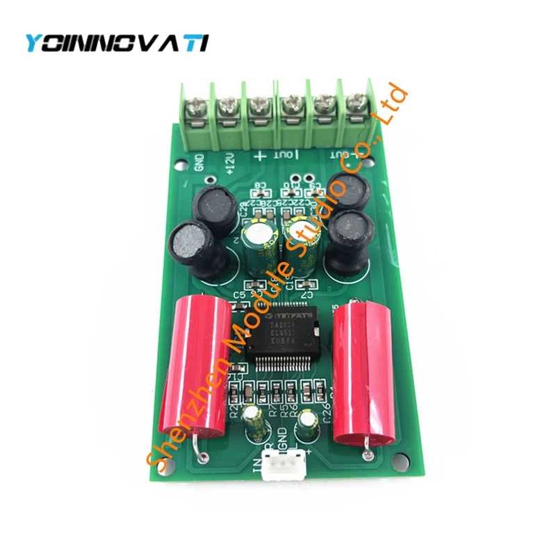 TA2024 12V 2x15W Mini HIFI Digital Audio AMP Amplifier Board Module for Car PC