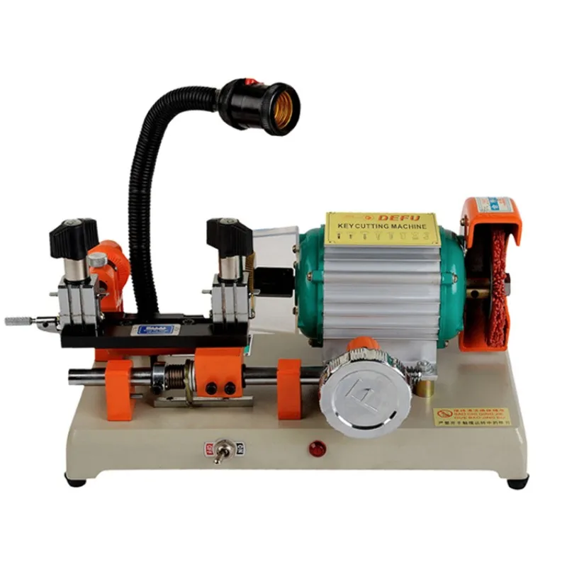 New 220VHorizontal Key Cutting Machine With Key Cutting Machine Manual Knife With Fine-Tuning Guide Pin Key Duplicating Machine