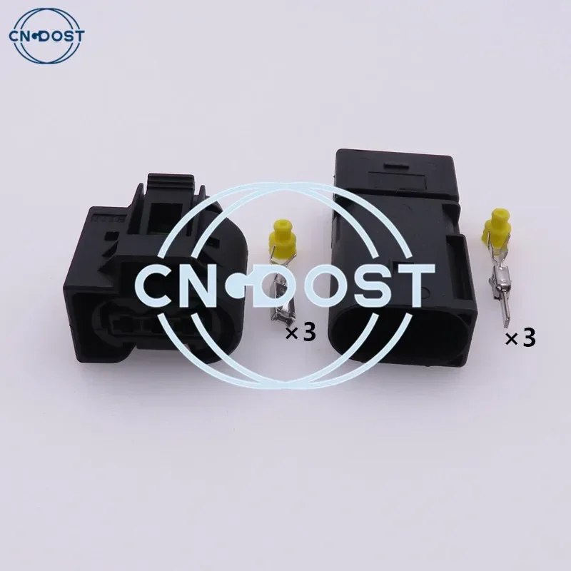 3 Pin 09441311 22140492050 1-968433-2 1-968408-2 Injector Car ABS Sensor Plug Wire Cable Socket AC Assembly For Benz BMW Kostal