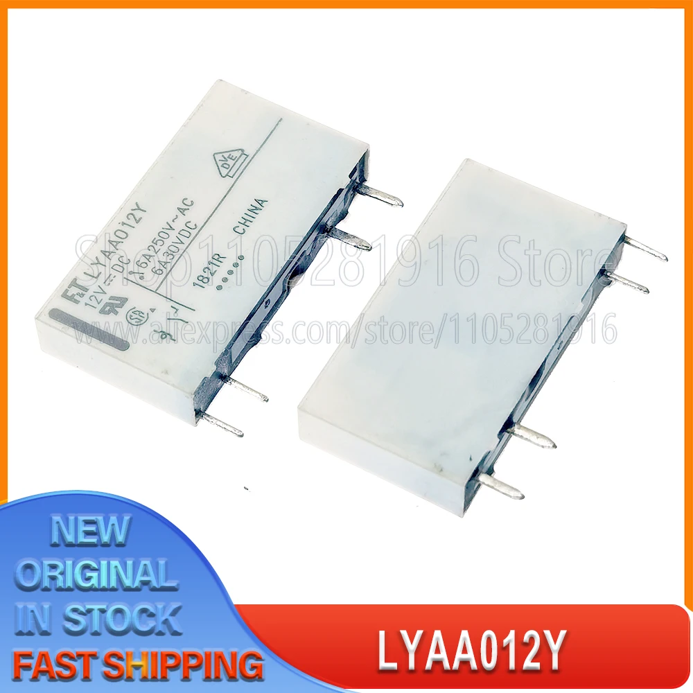 

10PCS/LOT LYAA012 LYAA012Y LYAA012V 12VDC Similarly applicable 100% New Spot stock