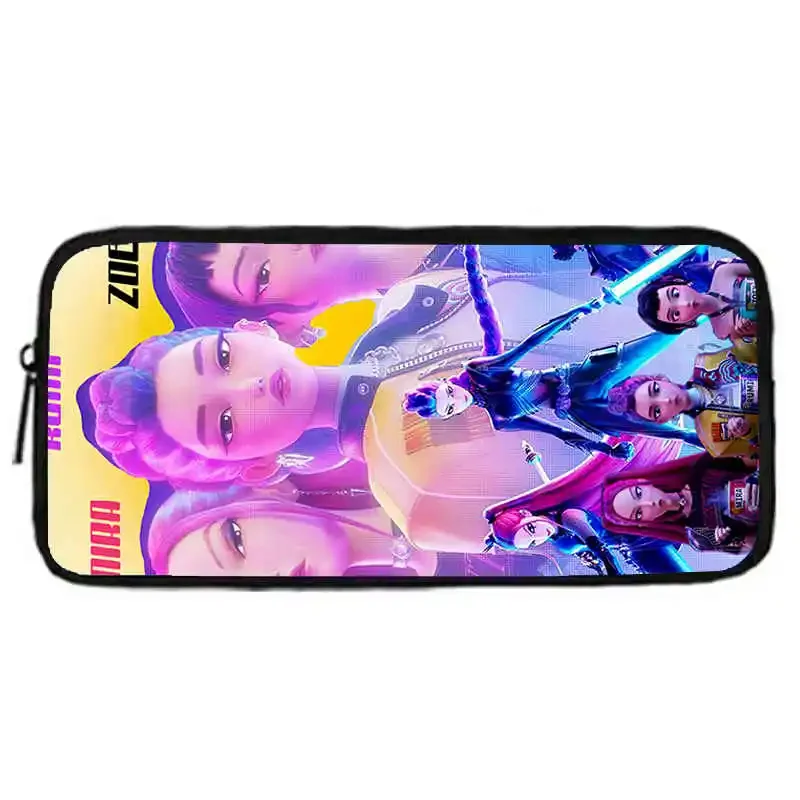 

Disneyi Pencil Bags for Child,Cartoon KPop-Dem-onHun-ters Child School Pencil Bags for Gilrs,Large &Simple Pencil Case for Kids