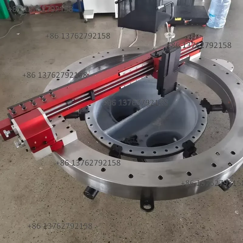 【2026】 SFN-1000 Steel Pipeline Flange Sealing Surface Repair Use ID- Mounted Flange Facing Machine with Boring/Milling Tool