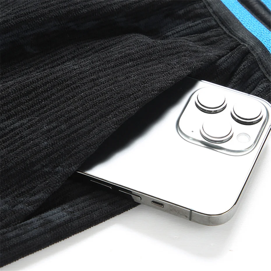 ฤดูร้อน Corduroy กางเกงขาสั้นผู้ชาย 5XL Plus ขนาดกางเกงขาสั้นแฟชั่น Casual Elastic เอวสั้นกางเกงชายขนาดใหญ่ 5XL