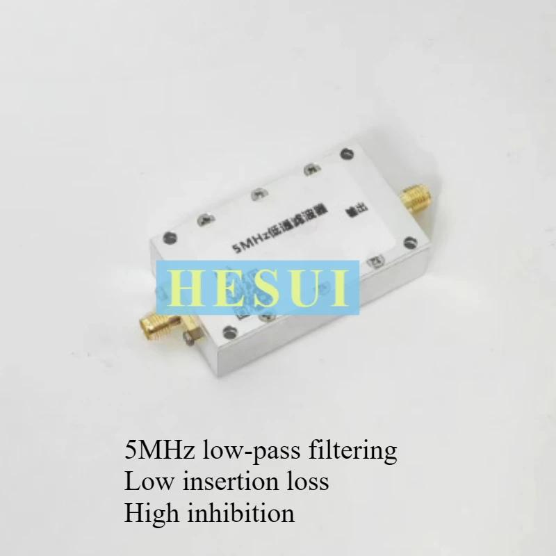 

5MHz low pass filter harmonic square wave sine 5M intermediate frequency filter low signal