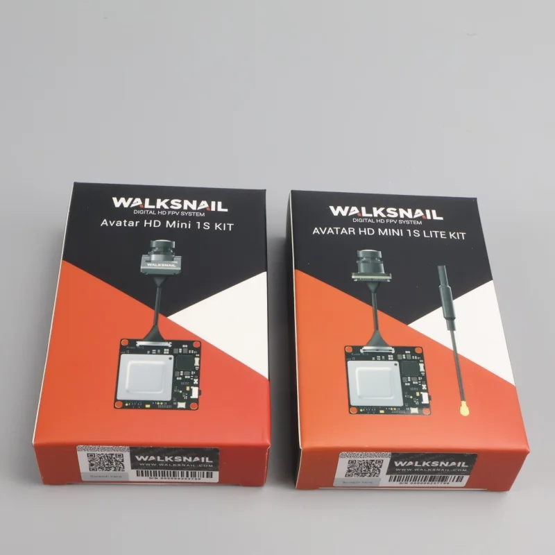 Caddx Walksnail Avatar HD Mini 1s Kit 1080P 60fps nanoCamera V3 VTX 32G Avatar Mini 1s Lite Kit de baja latencia para Dron de carreras con visión en primera persona