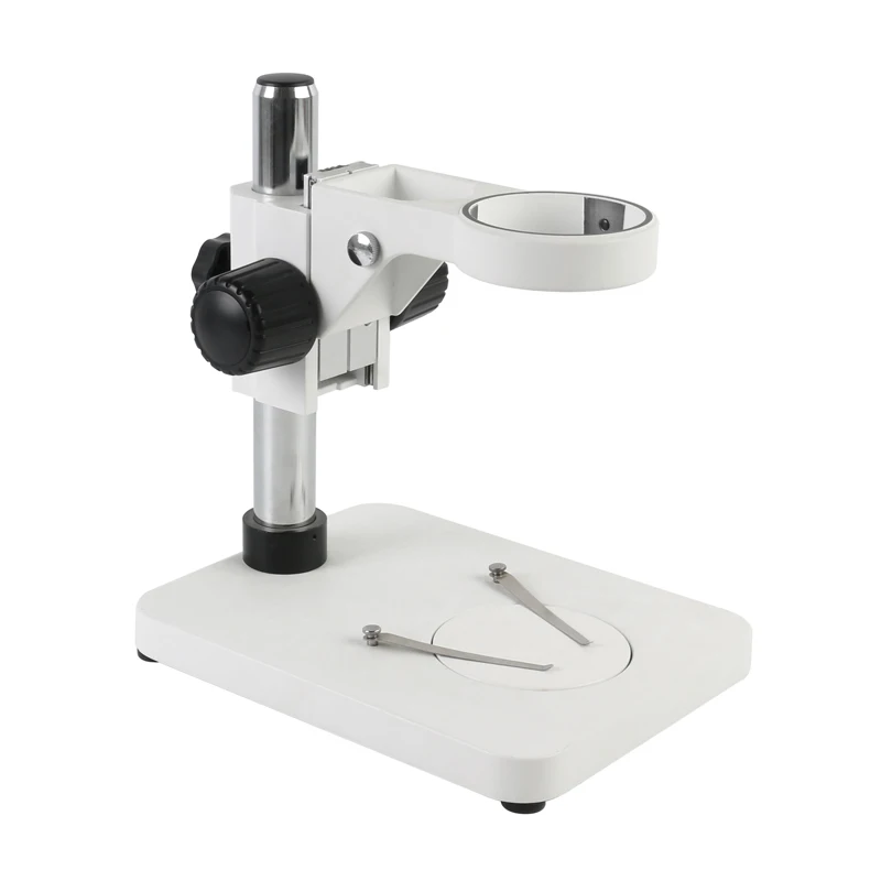 Large Size Universal Stereo Microscope Table Stand Focusing Rack 76mm Diameter Holder For Binocular Trinocular Microscopio