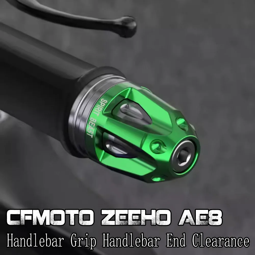 

Motorcycle Handle Grips Ends Handlebar Counterweight Cap Plug Slider For CFMOTO ZEEHO AE8 AE8 S+ AE8S AE8+