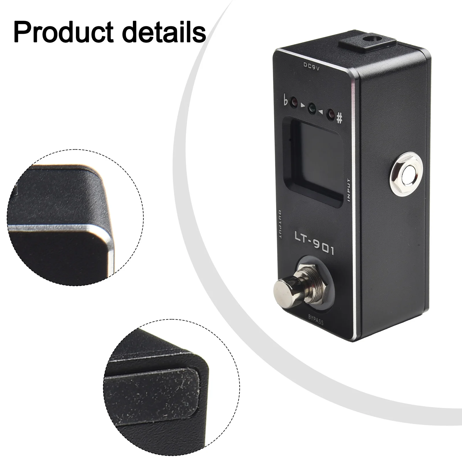 Audio Signal Input Detection in the Rowin for lt 901 for mini Guitar Chromatic Tuner Pedal Enhances Performance Reliability