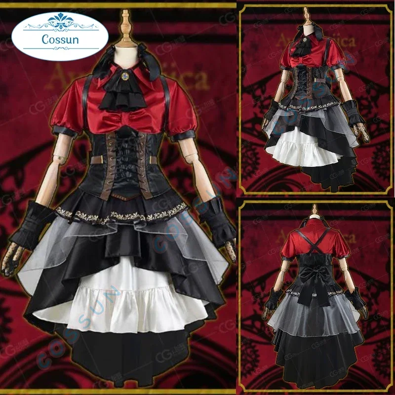 Game BanG Dream Timoris/ Doloris/ Amoris/ Oblivionis / Mortis Cosplay Costume Halloween outfits Women Anime Clothing