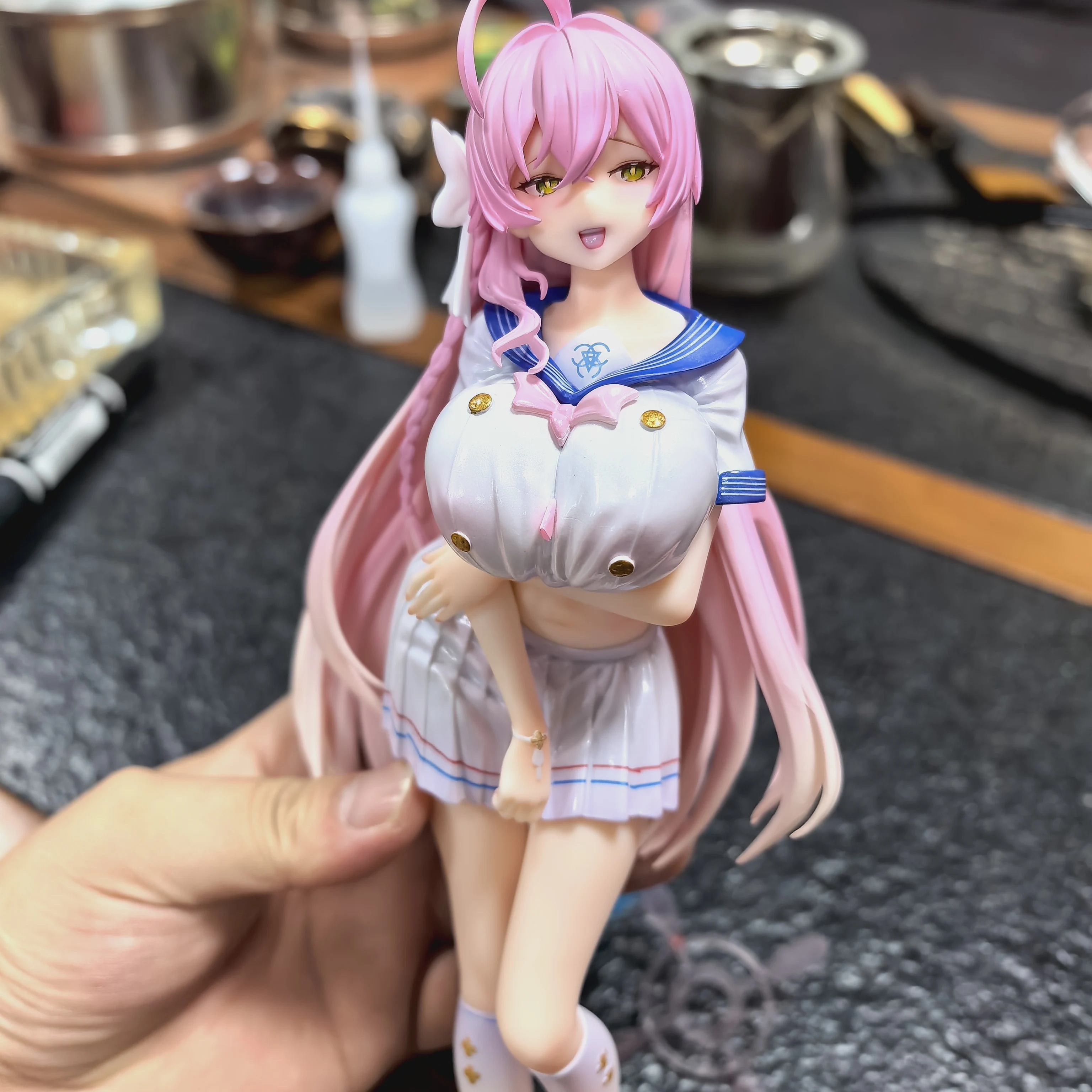 

Синий архив Hanako Bunny Girl 27 см ПВХ Фигурка-Аниме Игровая статуя Коллекция Экшн-модель Кукла для взрослых Модель игрушки