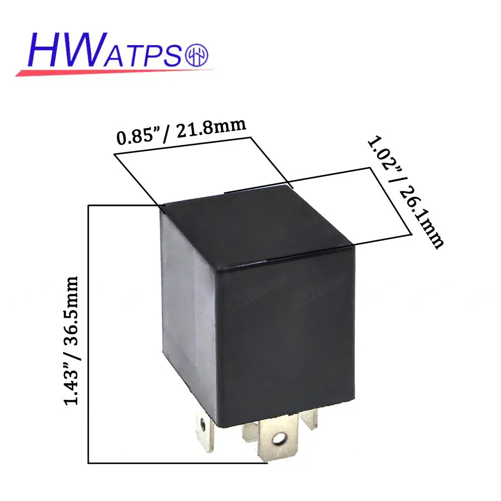 1/5/10 Pcs Electromechanical Automotive Power Universal Parts Non-Latching Relays CB1-12V ACB13201 12 VDC 40A 5Pin 26x22x36 mm