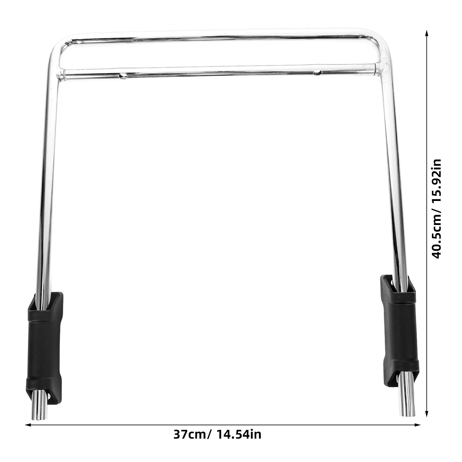 Office Chair Footrest Attachment Stainless Steel Retractable Comfortable Foot Support for Office Work Relaxation