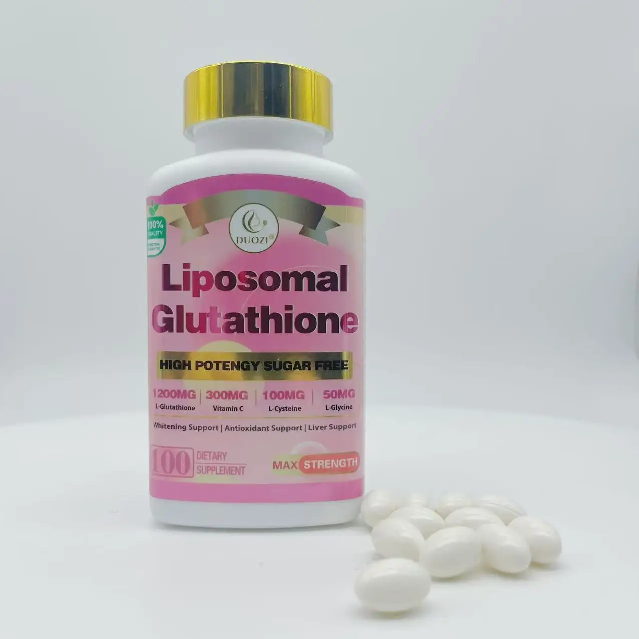 

Glutathione soft capsules maintain normal metabolism in the body enhance immunity and brighten the skin