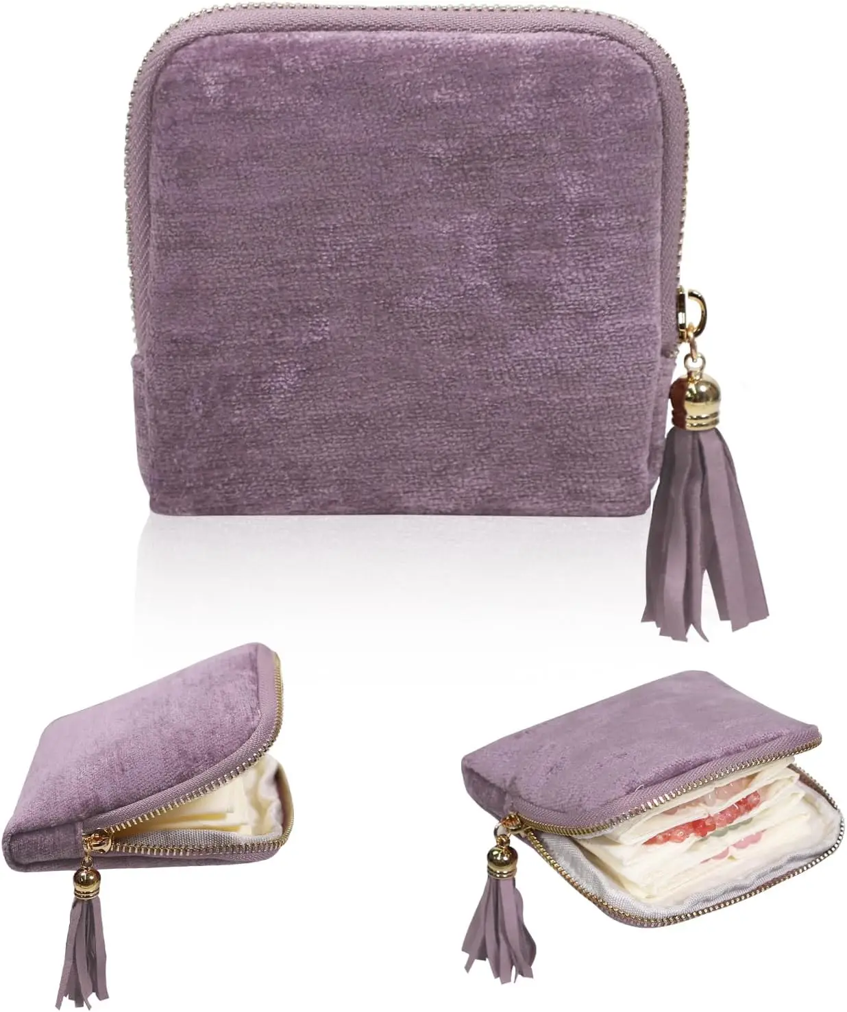 

Travel Jewelry Case - Portable Jewelry Organizer for Traveling Small Pouches for Bracelets Necklace