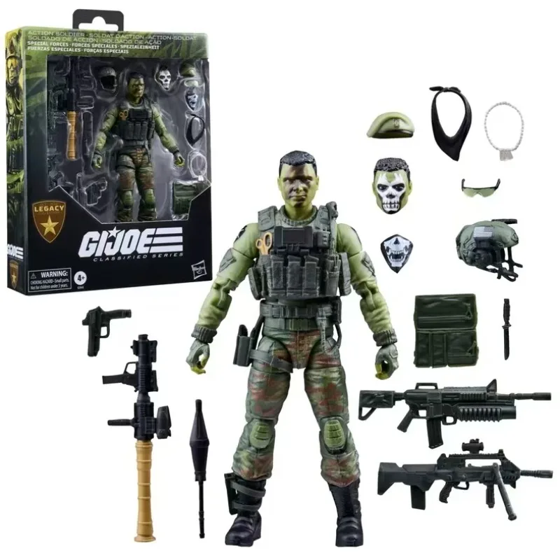 

Original Hasbro G.I. Joe Classified Series Legacy Collection: Action Soldier-Special Forces Anime Figure Toy Collection Model