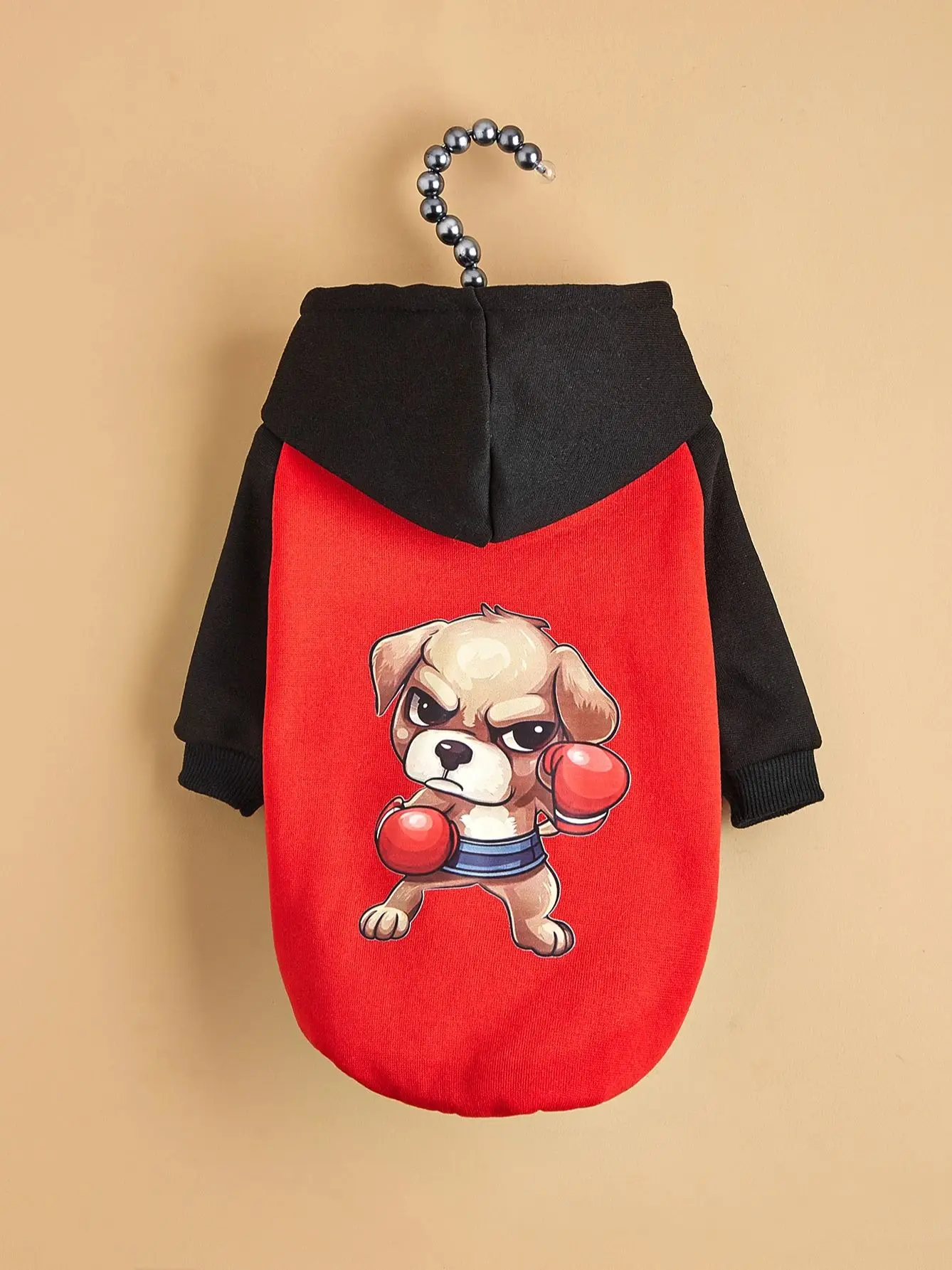 Pet clothes dog cat sweatshirt with velvet warm and comfortable clothes with prints simple and generous, fashionable and super c