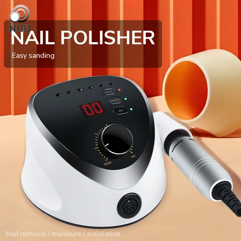 

Electric Nail Drill Machine For Acrylic Nails Professional Efile Nail File LED Display For Shaping Buffing Removing Gel Nails