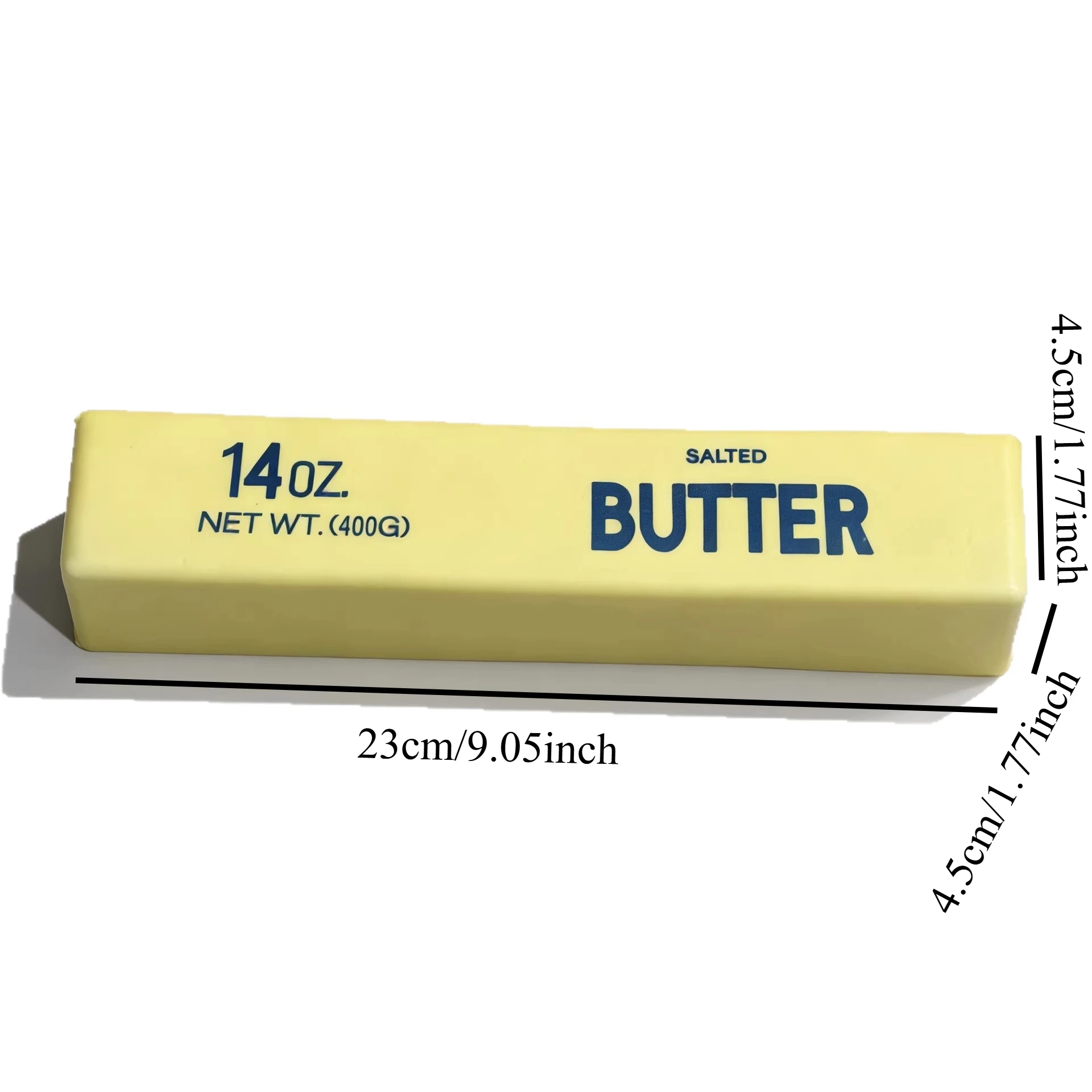 23cm/9.05in Giant Squishy Butter Stick Slow Rising Fidget Toy Game Scene Moist Squeeze Autism Gift Super Big Butters Stick Toy view 6