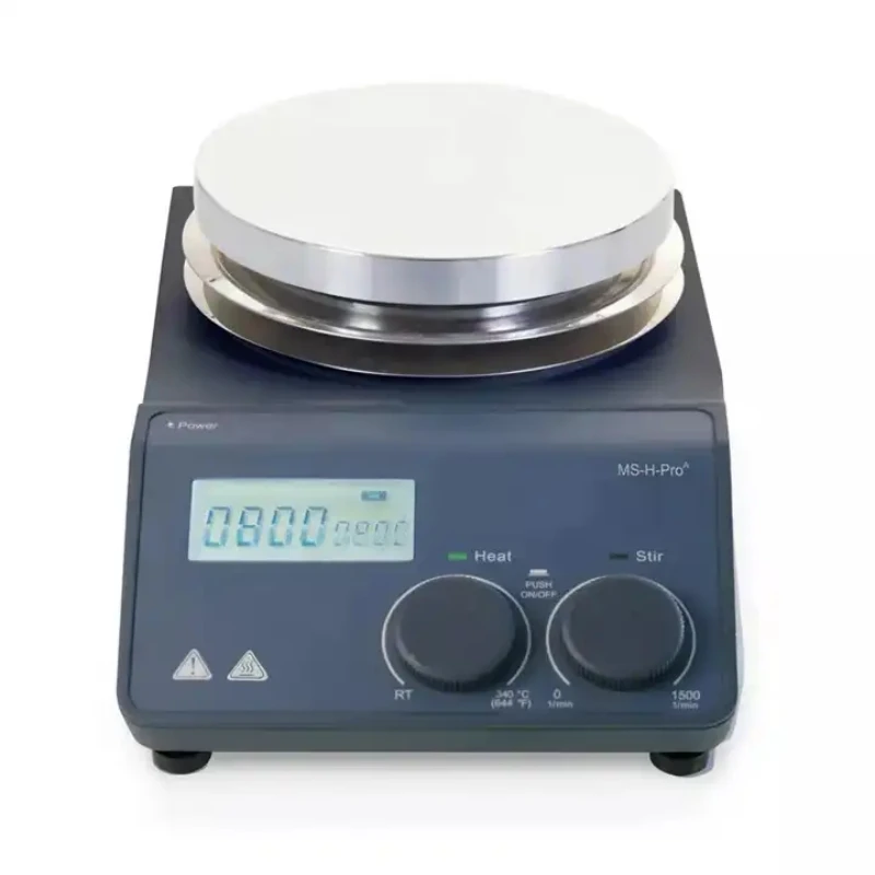 Heating Magnetic Stirrer Speed Range 0-1500rpm Hot Plate Lab Stirrer Mixer With Stir Bar  Laboratory Equipment 20L MS-H-S