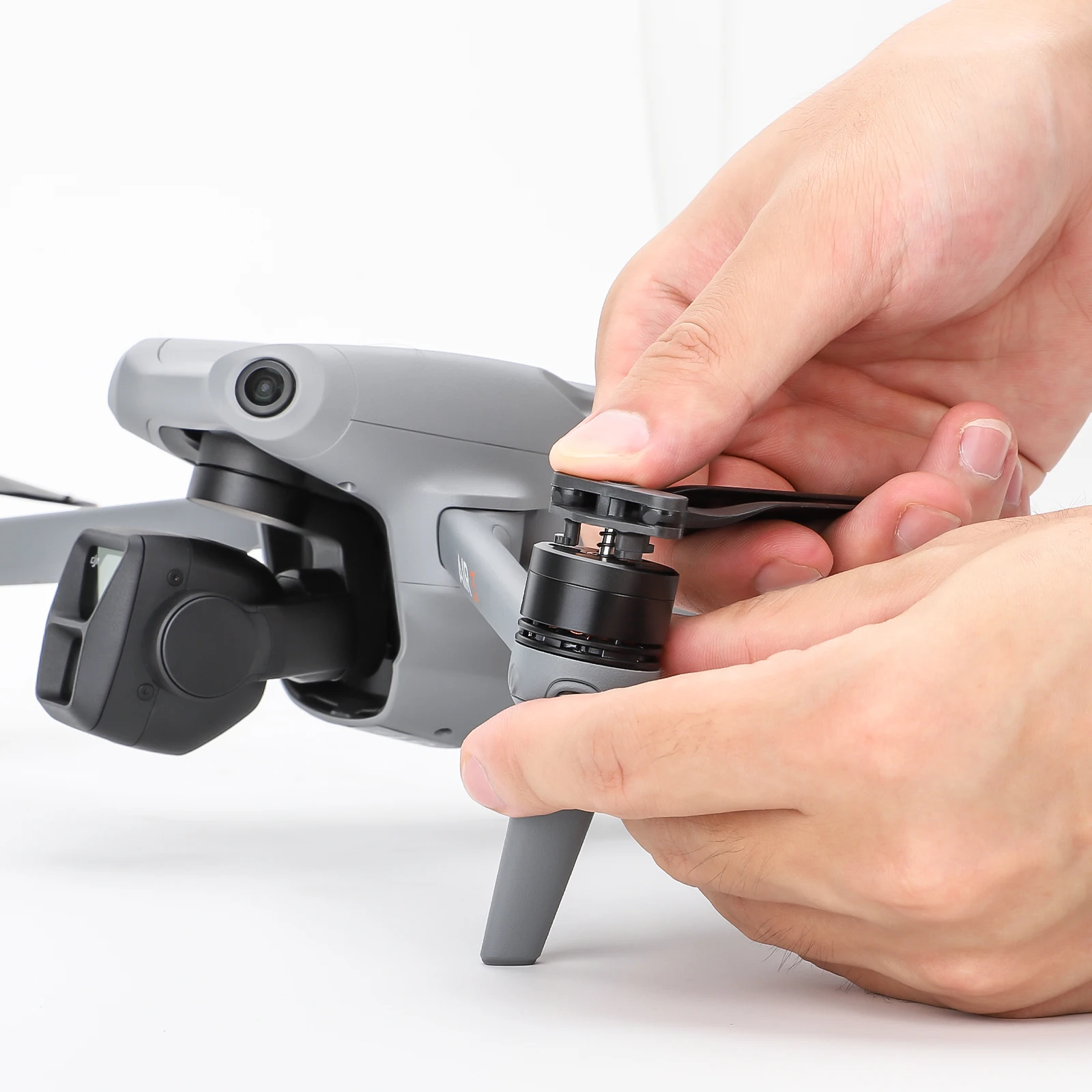 4 قطعة مراوح بديلة لـ DJI AIR 3S قطع غيار 8747F الدعائم الطائرة بدون طيار خفيفة الوزن الدعائم شفرة الجناح المشجعين للهواء 3 ملحق #2