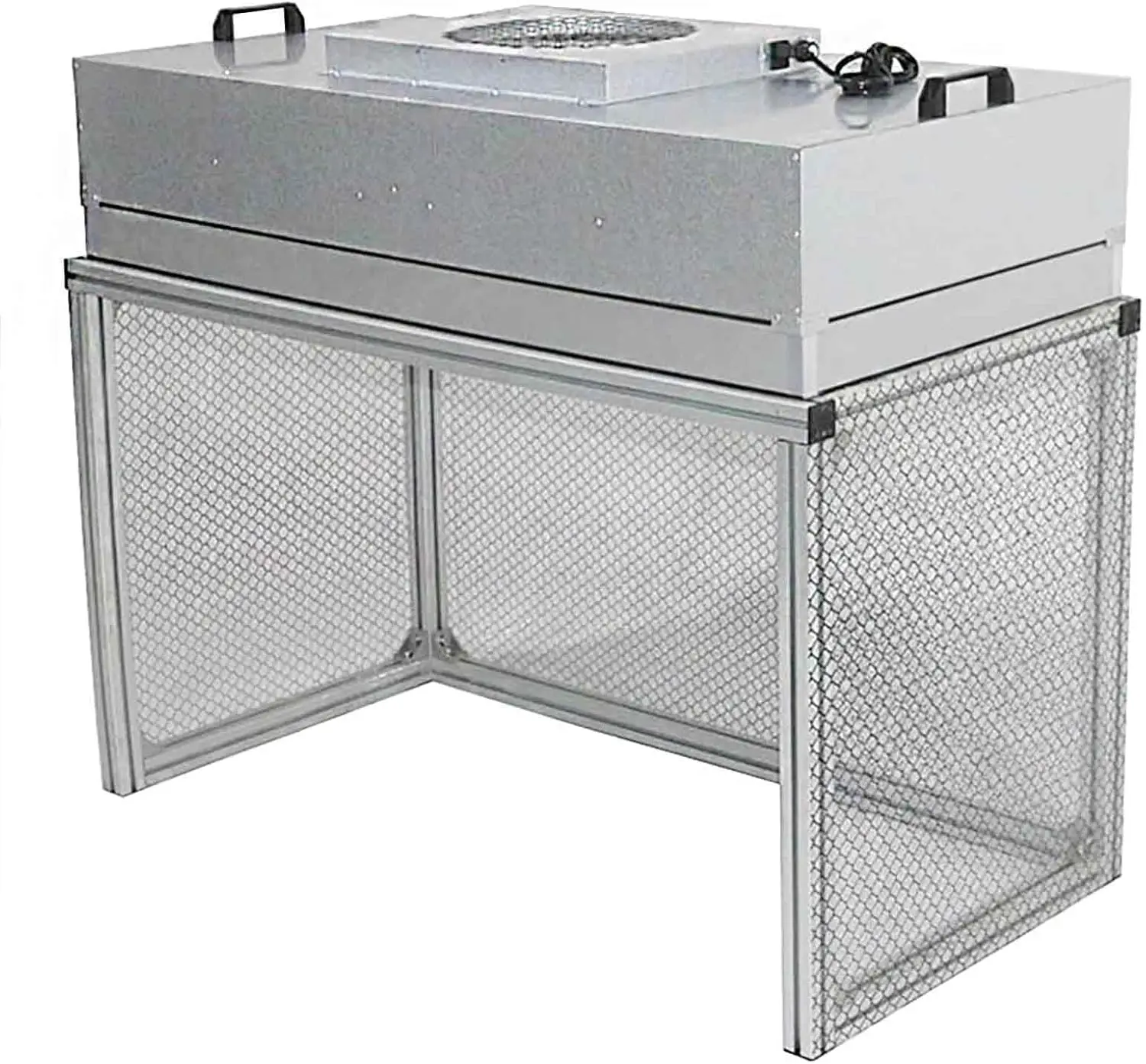 

Вертикальная ламинарная скамья без пыли, 47,24x23,62x29,13 дюйма, вытяжка с потоком воздуха, чистый верстак, алюминиевый мастерская