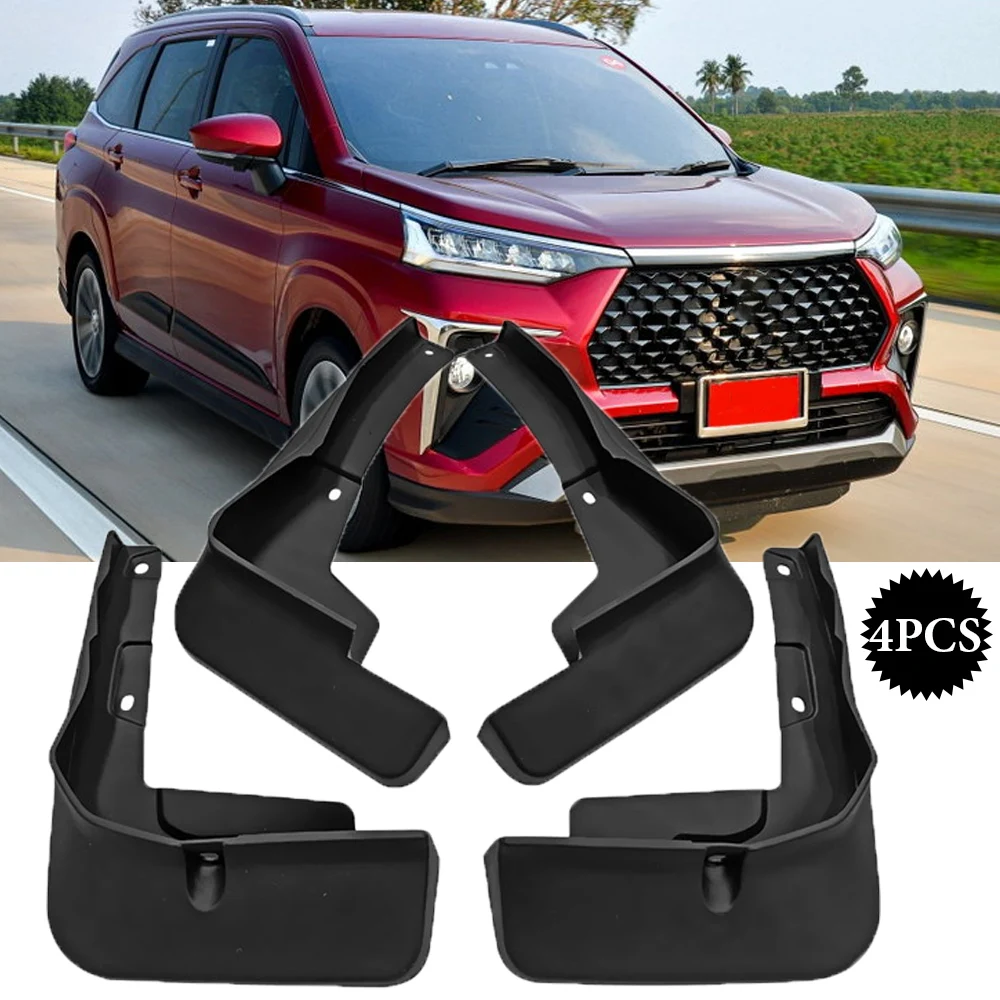 

Front Rear Mudflaps for Toyota Veloz 2021-2022 Mudguard Fender Mud Flap Guard Splash Mudguards Car Accessories 4PCS