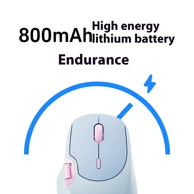 Rapoo MT560 Wireless Bluetooth Mouse Tri-Mode Lightweight Ergonomics Low Latency Long Battery Life Custom Office Gaming Mouse