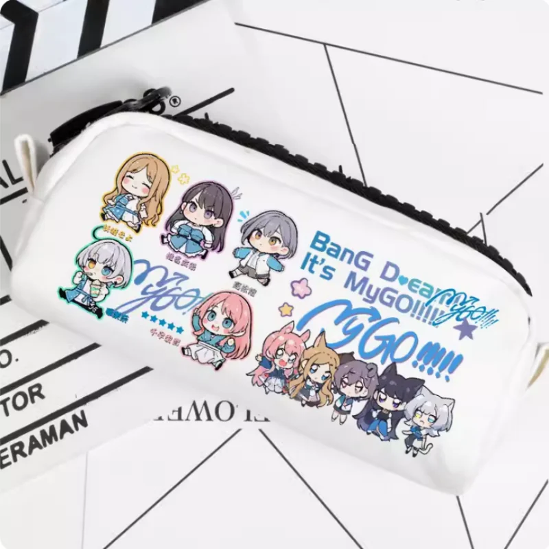 Anime BanG Dream! It's MyGO Pencil Case Oxford Canvas Storage Bag Pencil Box Pencilcase School Pen Bag 2462