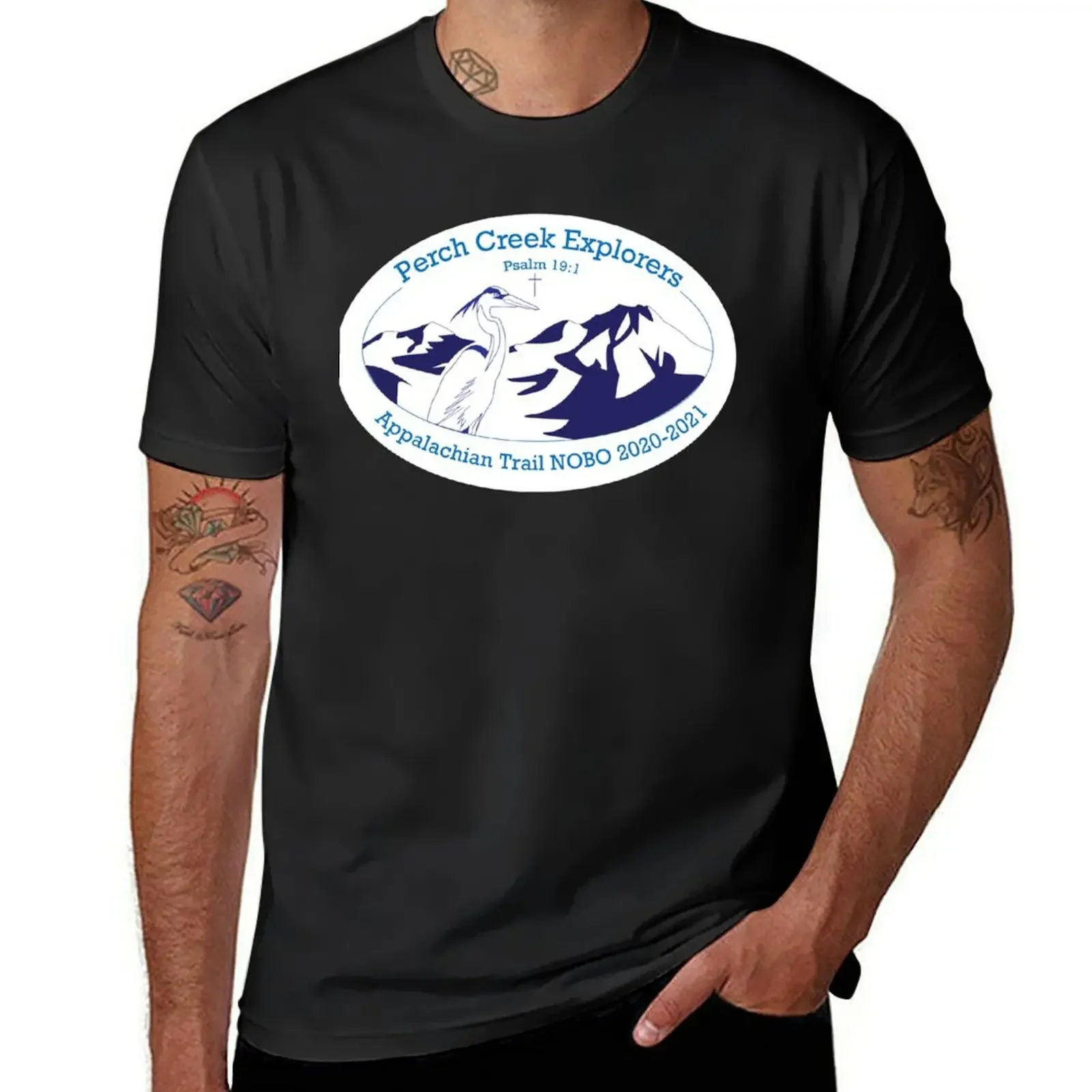 Perch Creek Explorers! T-Shirt oversizeds plain man clothes anime tshirt clothing for men